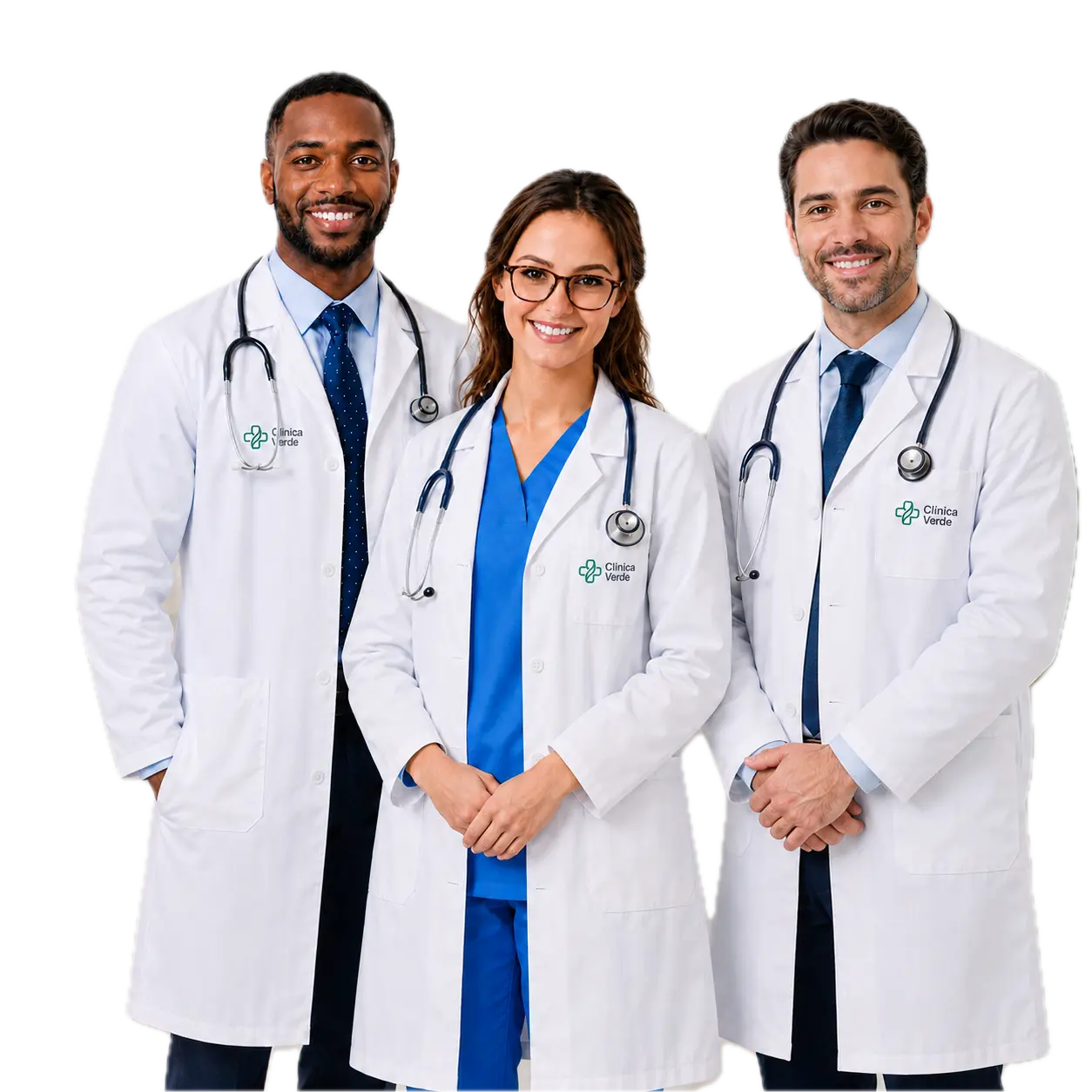 Equipo medico de Clinica Verde